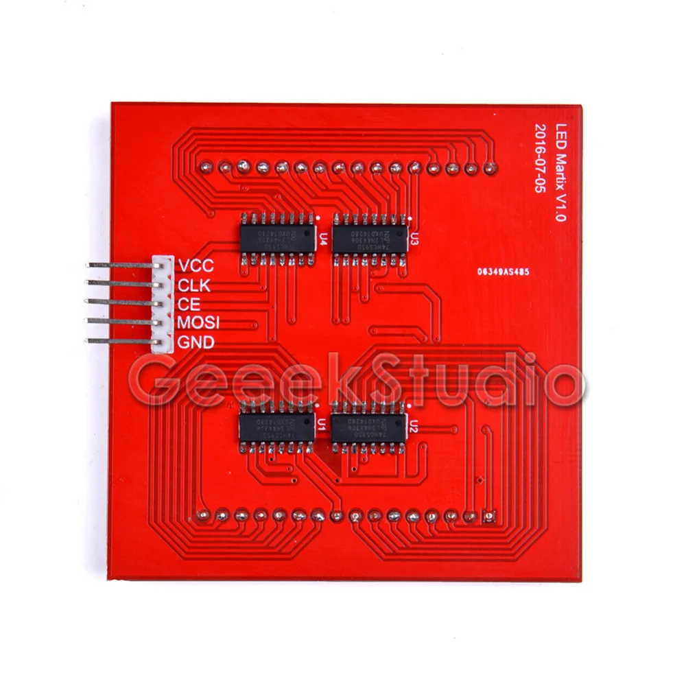 Raspberry Pi RGB Φ с чипом 74HC595 поддержка протокола SPI плата расширения светодиодного