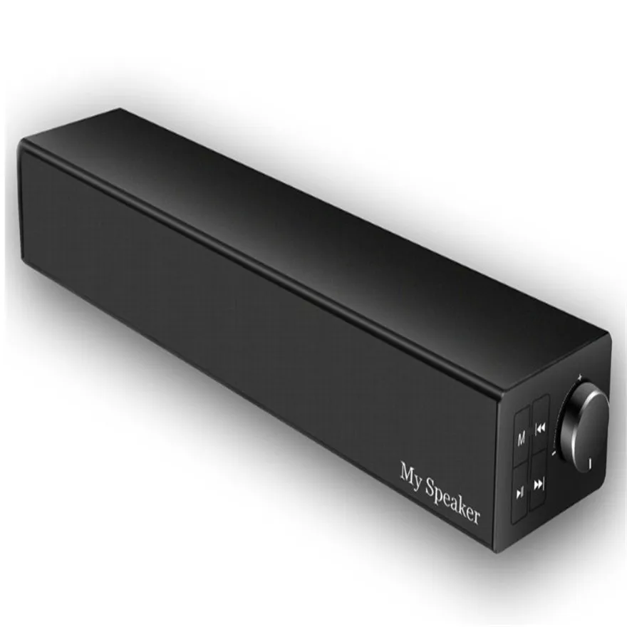 

Hi Fi Portable High-Power Speaker Column Home Bluetooth Soundbar Music Center With Radio Sound System Amplifier Speaker Bar 20W