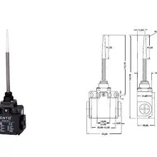 4 шт./лот высокое качество CNTD CLS-371 воблый рычаг Концевой переключатель/микро переключатель Ui 380V Ith 10A, экономичный и пластиковый тип