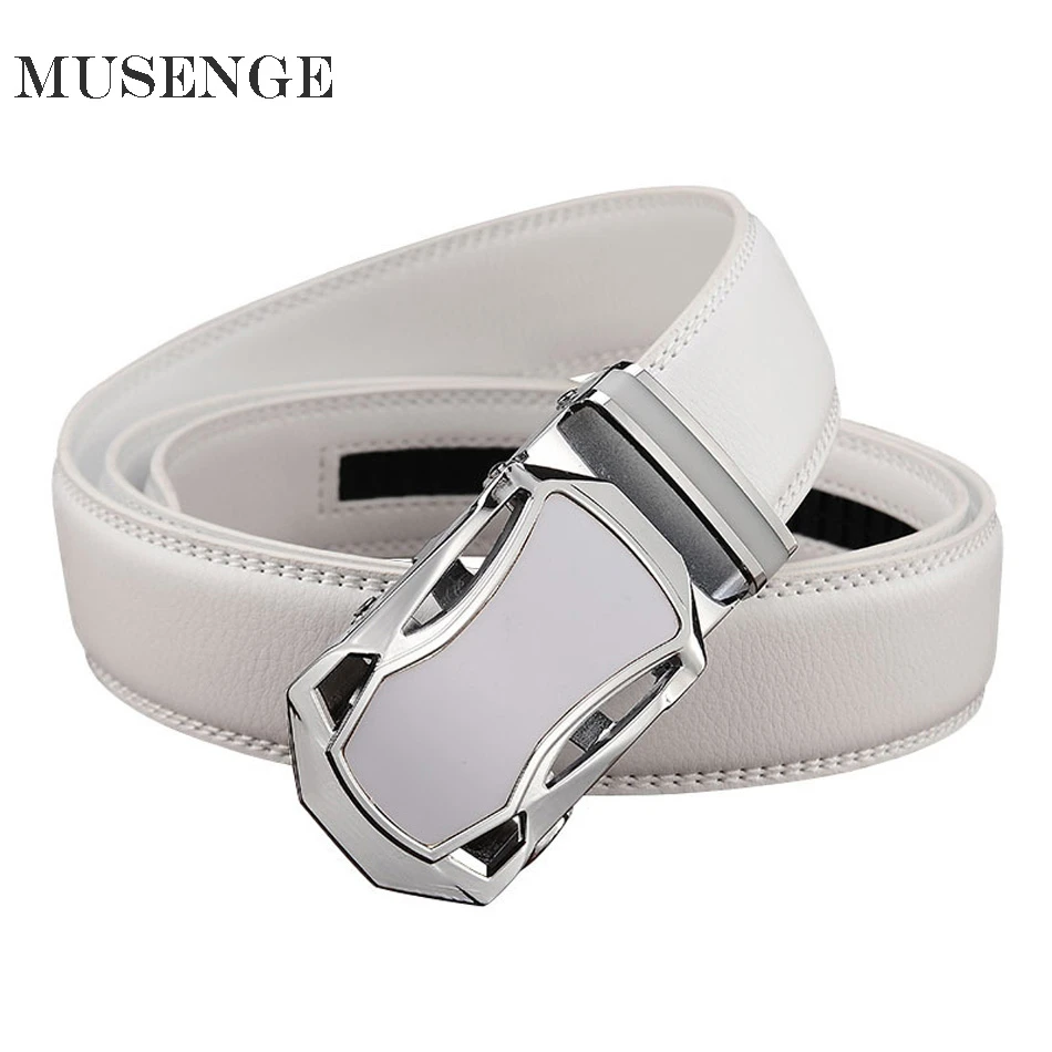 designer belts white
