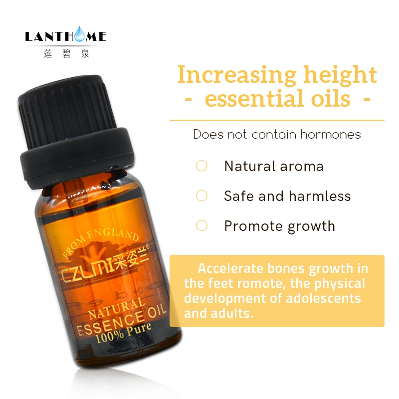 

Heighten Natural Bone Growth Essential Height Increasing Oil Fast Grow Taller Foot Health Care Product Increasing Height Product