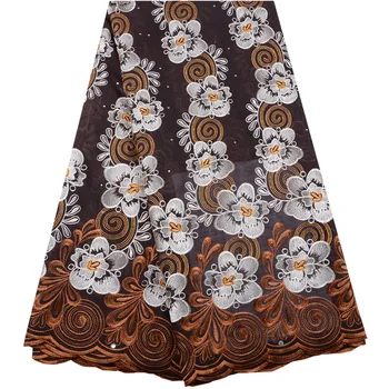 

2018 Best Selling Embroidery Swiss Voile Lace In Switzerland African Swiss Voile Lace Fabric High Quality For Party Dress Y1481