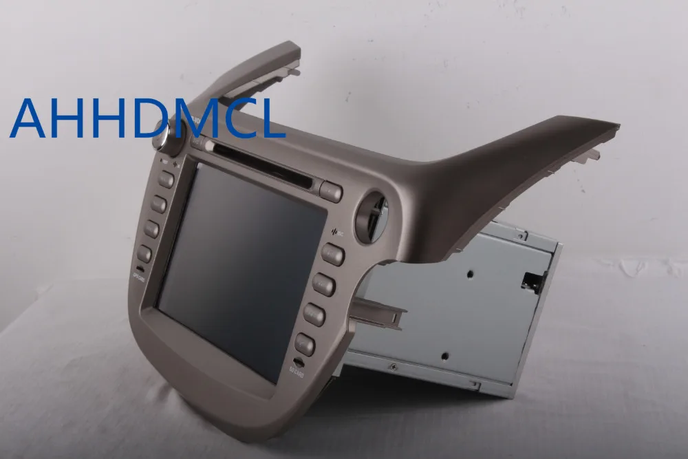 Best AHHDMCL Car Multimedia Player Radio DVD Android 9.0 Navigation For Fit Jazz 2007 2008 2009 2010 2011 2012~Up Right Drive 2