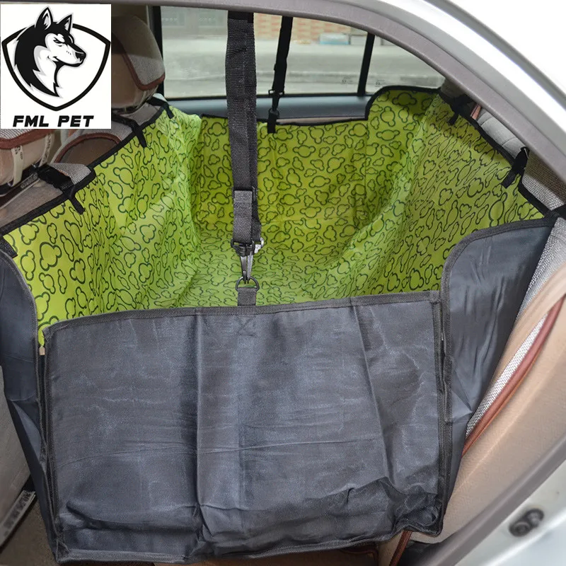FML Pet Car Sear Cover водонепроницаемый Дорожный Коврик для сидения собаки защитные