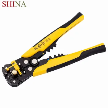 

SHINA Multifunctional Automatic Stripping Pliers Cable Wire Stripping Crimping Tools Cutting Multi Tool Pliers Hand Tools