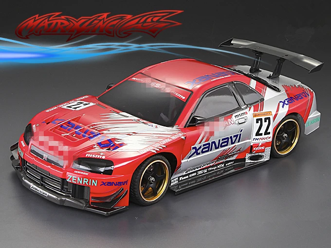 

1set GTR34 NISMO 1/10 drift RC PC body shell 195 width Transparent clean no painted drift body shell RC hsp hpi trax Tamiya