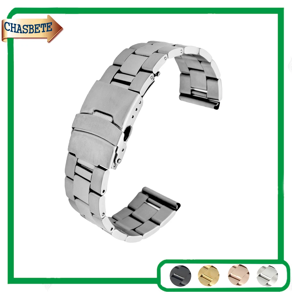

Stainless Steel Watch Band for Oris 18mm 20mm 22mm 24mm Men Women Metal Strap Belt Wrist Loop Bracelet Rose Gold Black Silver