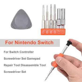 

8pcs Screwdriver Set Gamepad Repair Tool Disassemble Tool Screwdriver Set For Switch Controller