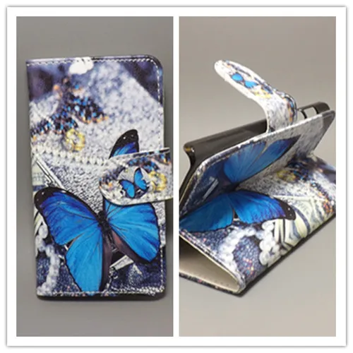 Бабочка цветок Флаг дизайнерский Бумажник откидная крышка устойчивый Чехол-книжка чехол для Samsung Galaxy J3 J300 J3000 J320 - Цвет: 3