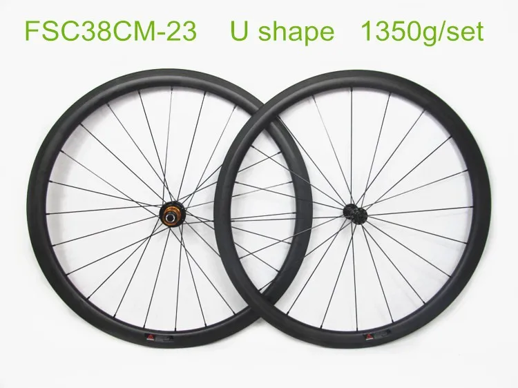 Best High TG basalt braking carbon road bicycle wheelsets 38mm 23mm tubeless ready no outer spoke holes 1350g superlight wheels 2