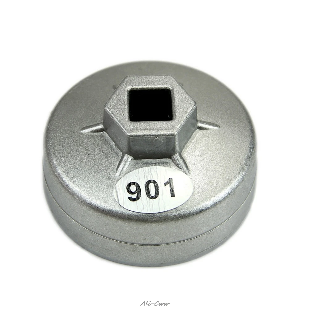 

1/2 Square Drive 14 Flutes End Cap Oil Filter Wrench Auto Tool For Toyota 65mm