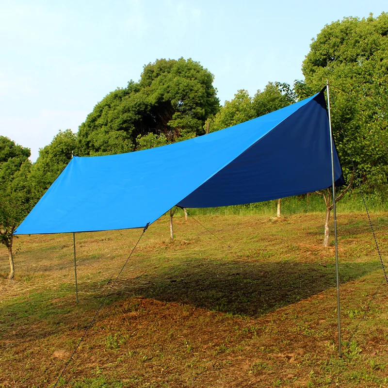 

553 Meter Large Camping Tent 8 Person + Family Teepee Outdoor Waterproof Cotton Canvas Outdoor Simple tent Awning Waterproof Sun