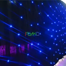 3х6 м удивительная Гибкий внутренний светодиодный видение Праздничная занавеска