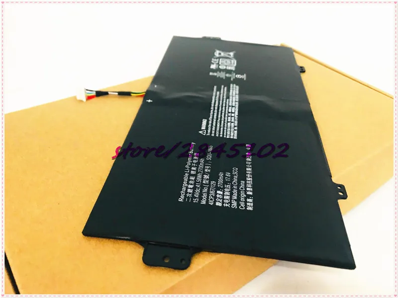 

15.4V 2700mAh 41.58Wh SQU-1605 Laptop Battery For Acer Spin 7 SP714-51 SF713-51 Swift 7 S7AZ-371 SF713