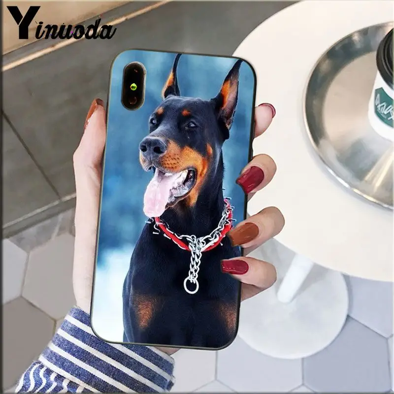 Dachshund Doberman Dog Silhouette