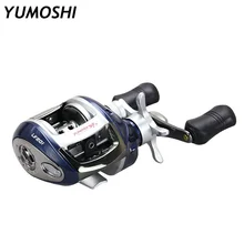 Правая или левая наживка литая рыболовная Катушка 12+ 1BB 6,3: 1 правая/левая наживка литая Рыболовная катушка Магнитная Тормозная литая Рыболовная катушка