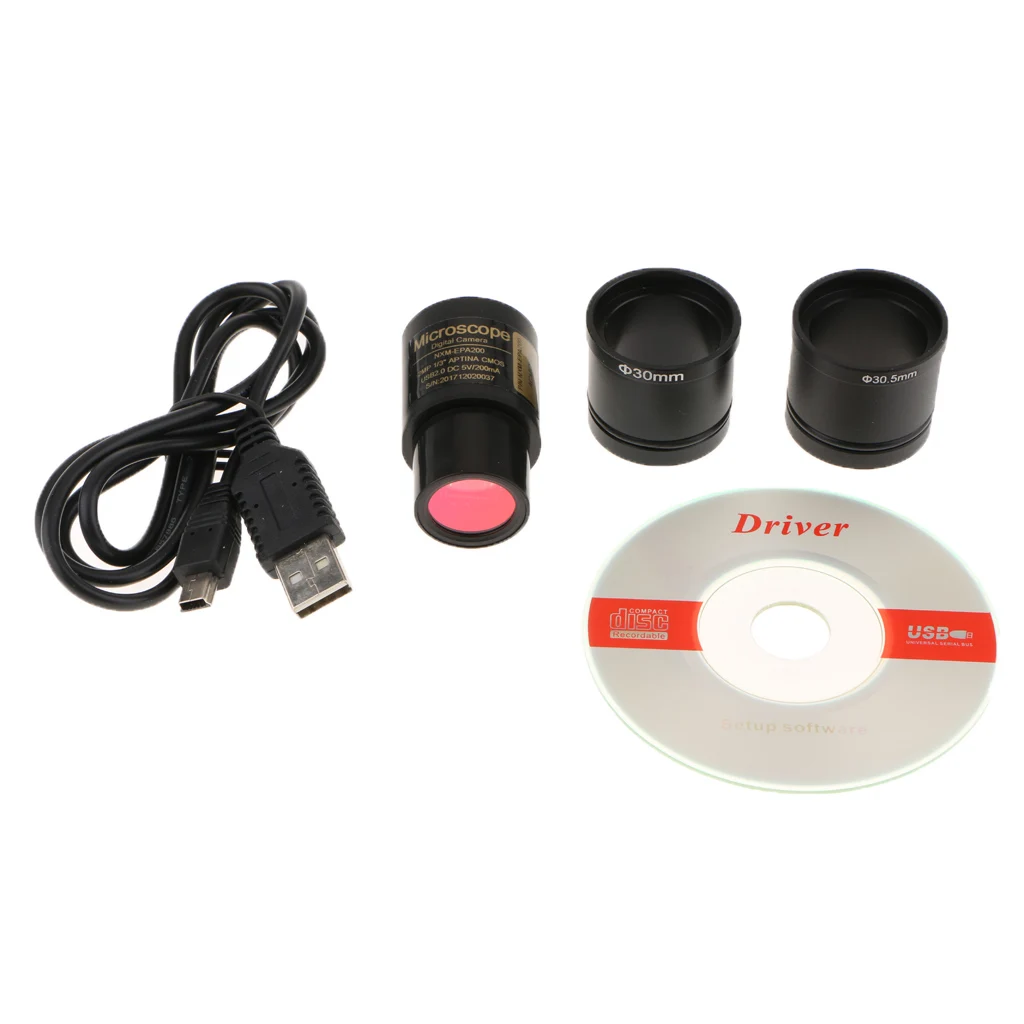 2.0MP HD USB to PC Digital Eyepiece Camera for Telescopes Microscopes