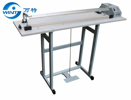 

Pedal sealing machine for plastic bag with the cutting function sf-400