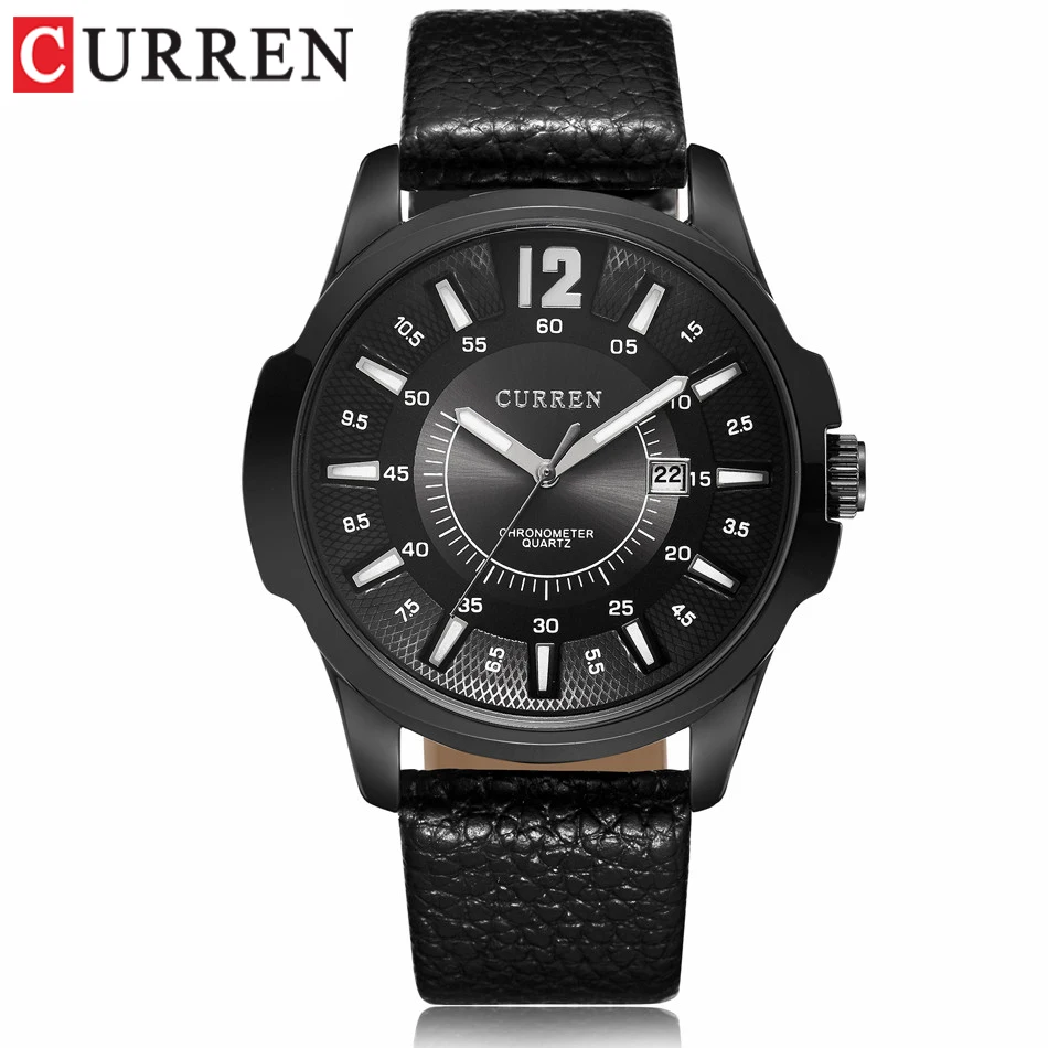

Relogio Masculino CURREN Fashion Creative Quartz-Watch Men Watches Casual Business Calendar Wrist Watch Male Clock Montre Homme