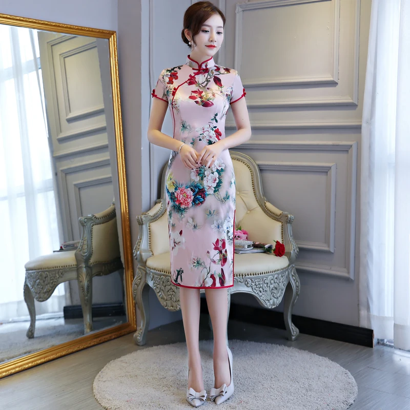 

Shanghai Story Top Quality Chinese cheongsam Dress vintage qipao chinese traditional dress national trend dress