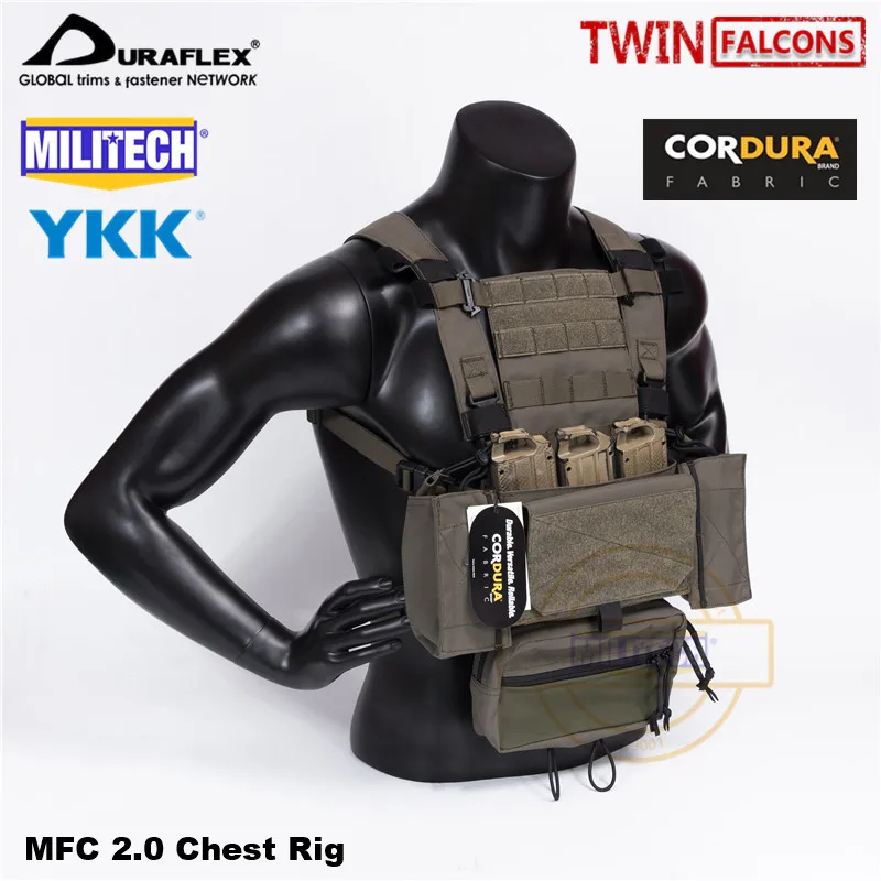 MILITECH TW Delustering MFC 2,0 RG набор CQC RRV MOLLE MK3 душистый нагрудный Риг военный боевой штурмовой тактический охотничий жилет