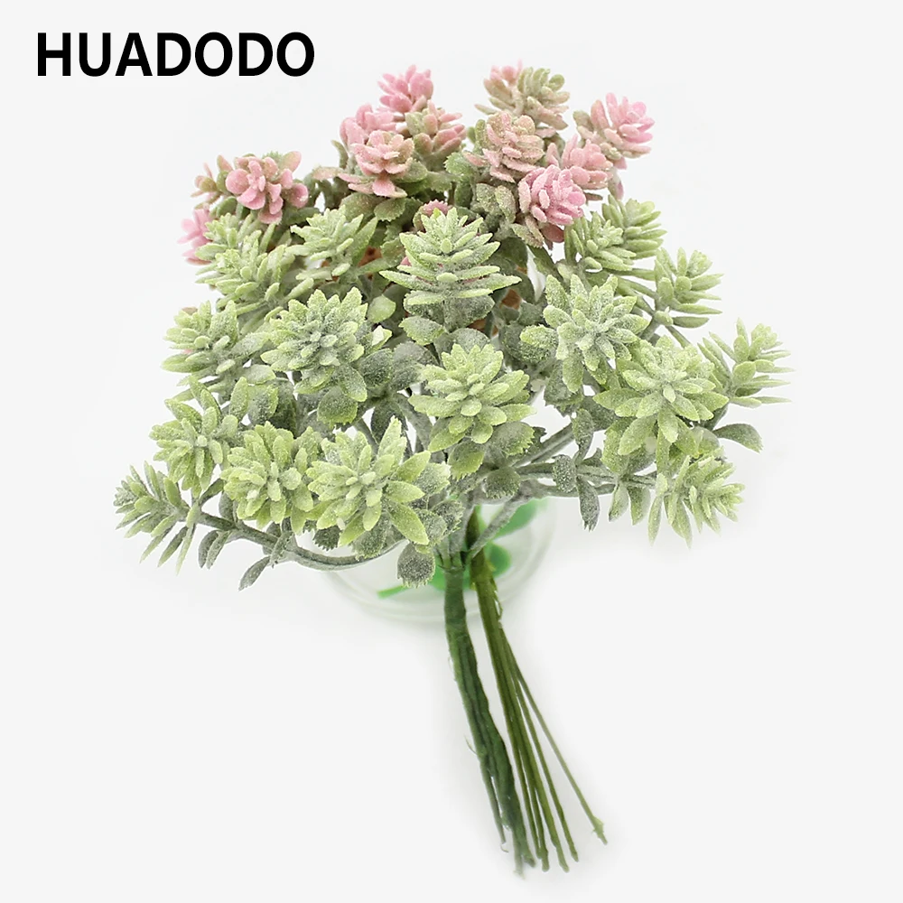 HUADODO 6pcs Mini Artificial Grass Plant Artificial Flowers for Wedding Christmas Decor DIY scrapbooking Wreath Fake flowers HUADODO 6pcs Mini Artificial Grass Plant Artificial Flowers for Wedding Christmas Decor DIY scrapbooking Wreath Fake flowers