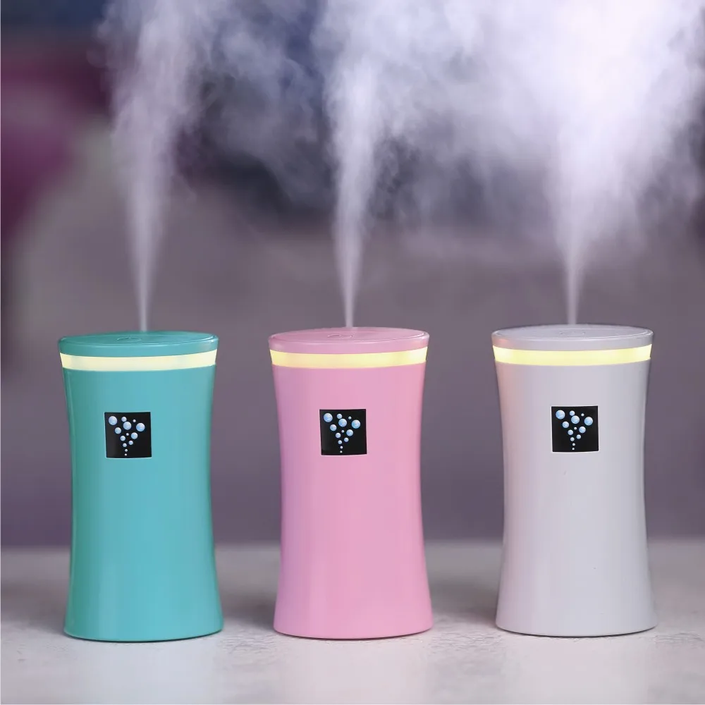 

230ml Aroma Essential Oil Diffuser Air Humidifier Warm And Luminous LED Night Light Aromatherapy Mist For Car Office Home