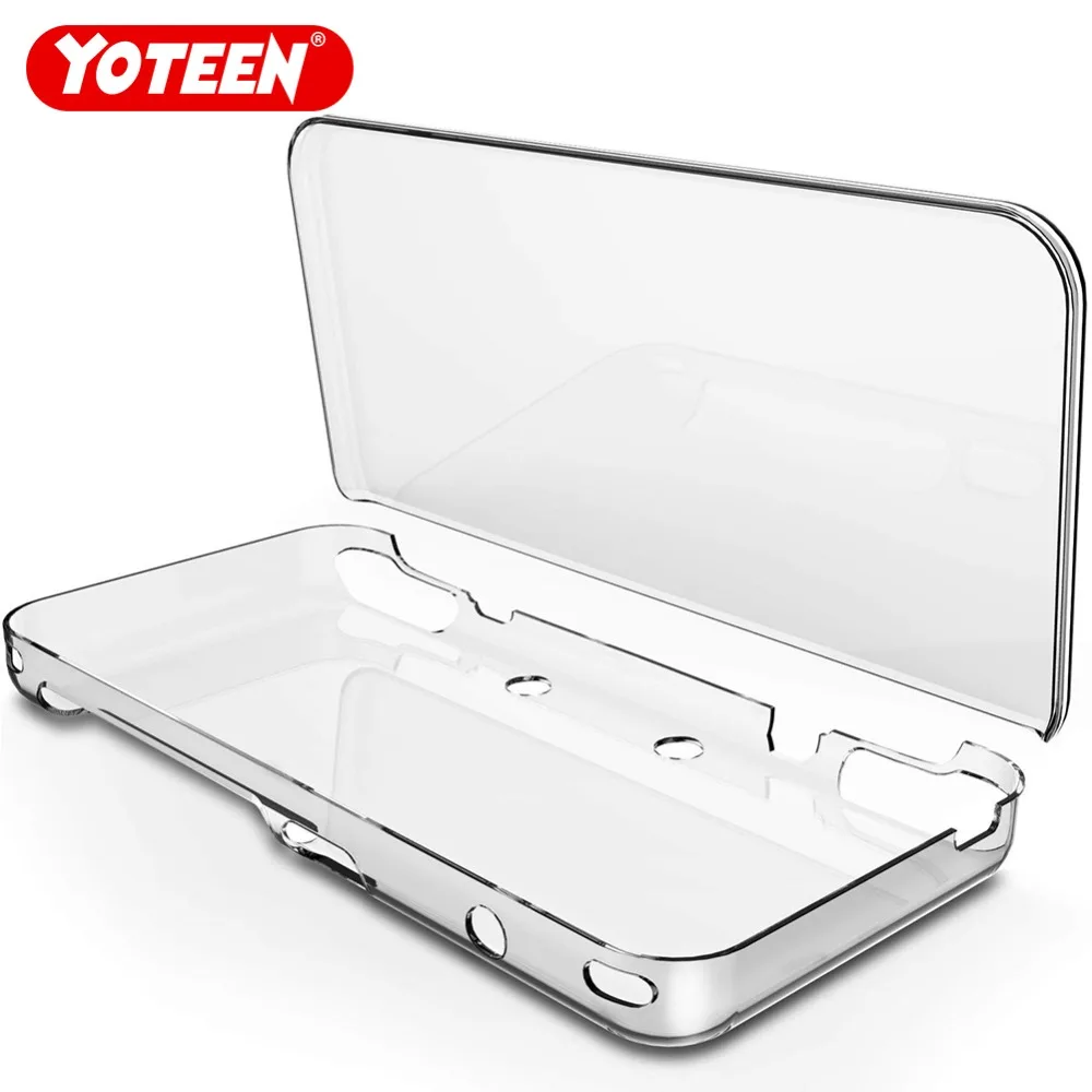 

Yoteen Cover Case for New Nintend 2DS XL Crystal Clear Transparent Plastic Ultra thin Hard Protective Case Shell Skin