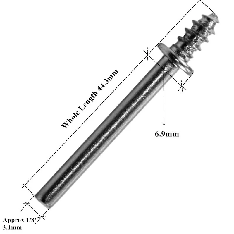 30 шт. винтовые шпиндели 3,2 мм хвостовик мини сверла для принадлежностей для вращающихся инструментов Dremel набор аксессуаров