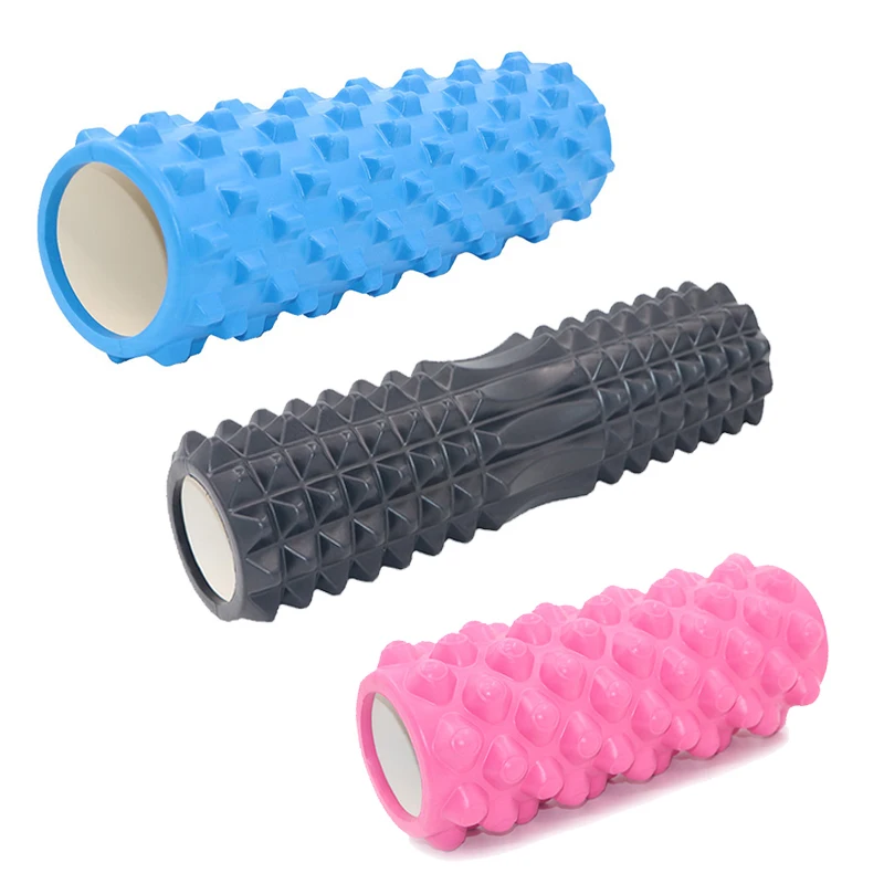 Comprare Rullo di massaggio Yoga Blocco di schiuma colonna di Yoga di Yoga Pilates Fitness Rullo di Schiuma sport Treno Gym Esercizio relax schiuma Sport Strumento