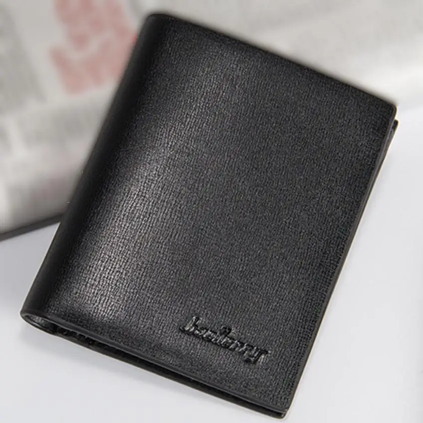 

Mens PU Leather Short Wallet HandBag Billfold Coin Purse Clutch Card Holders top quality Male Wallet Purse Short Bag Solid #g6