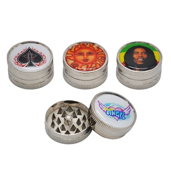 

HORNET 2 Parts Dia.40mm Plastic Grinder Tobacco Grinder Crusher Grinder Crusher Smoking Sets Pattern Random