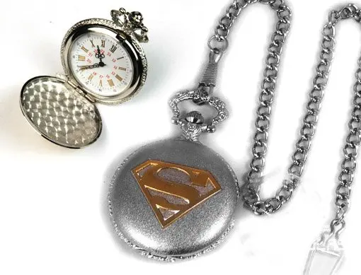 

Super Man Hero Superman Logo Automatic Pocket Watch