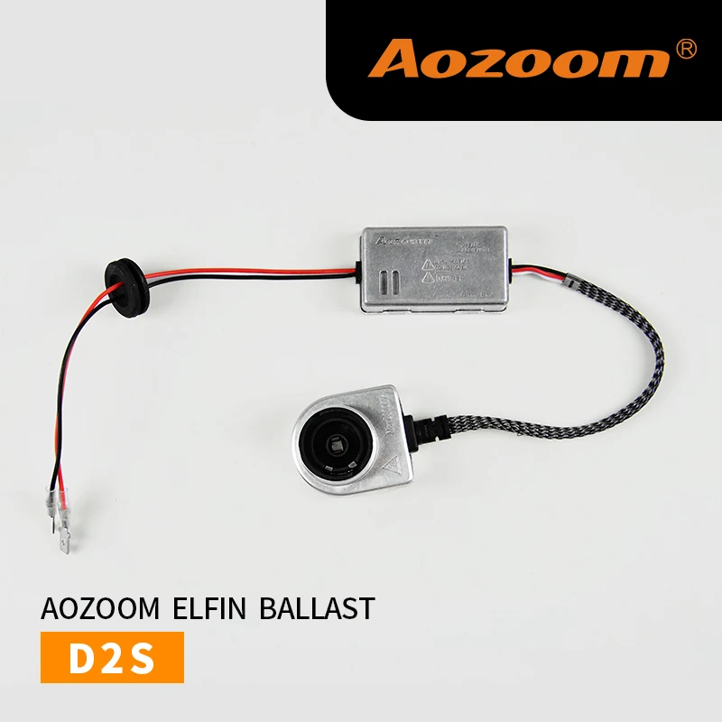 Aozoom D1S, D2S Балласт маленький elfin ксеноновый балласт Быстрый старт и 12 в 35 Вт костюм D1S D2S HID ксеноновая фара Лампа