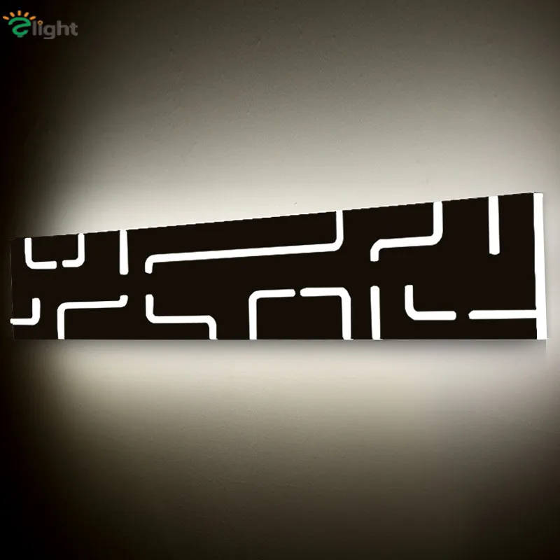 Modern Simple Acrylic Led Wall Lamp Creative PMMA Bedroom Led Wall Light Bathroom Led Wall Lighting