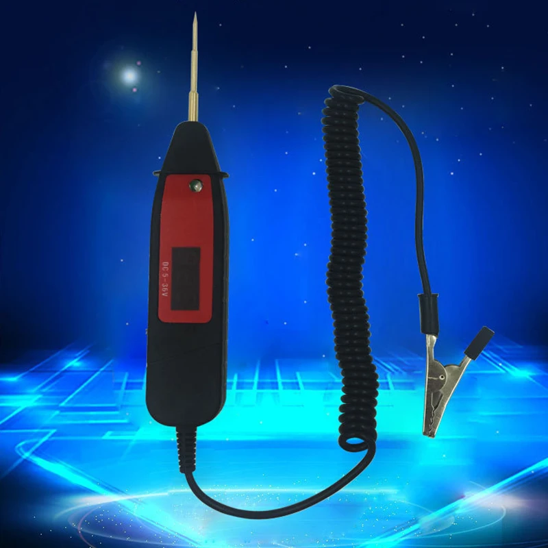 

Universal Auto Digital Voltage Lamp Tester Car Circuit Voltage Tracker Test Tool