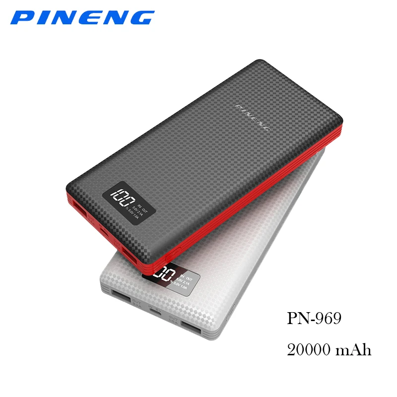 imágenes para PINENG Doble Carga DEL USB 20000 mah banco de energía portátil con Una Función de Li-Polímero de Baterías de Alimentación Externa para oneplus 5 iphone imágenes para PINENG Doble Carga DEL USB 20000 mah banco de energía portátil con Una Función de Li-Polímero de Baterías de Alimentación Externa para oneplus 5 iphone