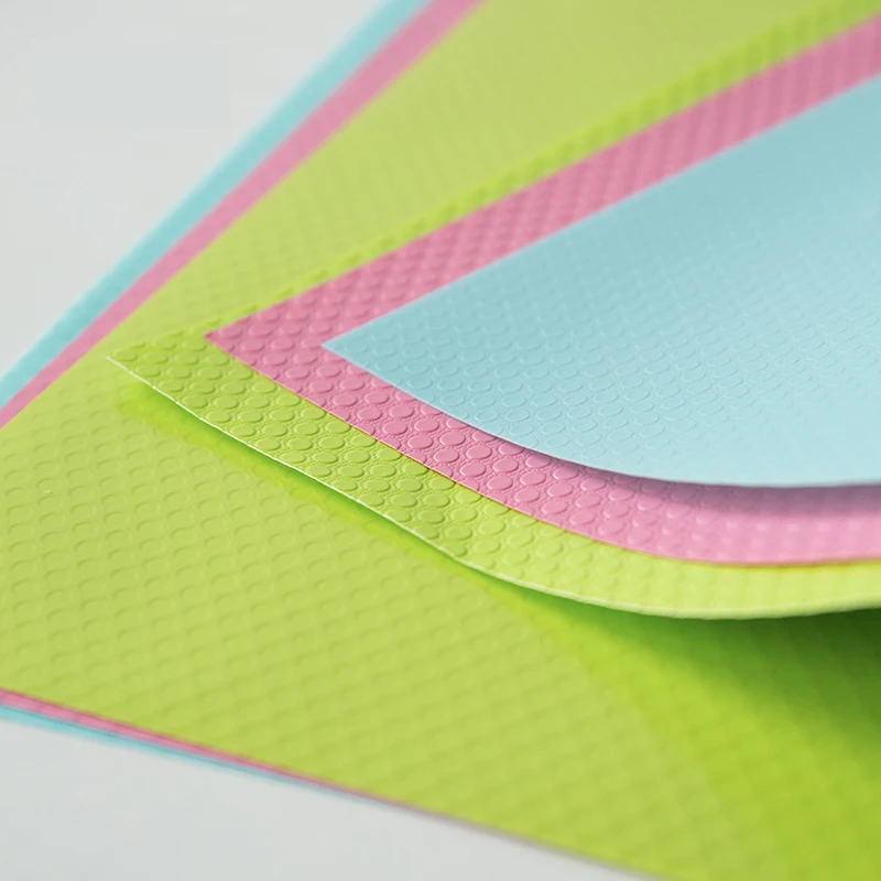 GUANYAO 1 قطعة سميكة للماء سيليكون تحديد الموقع الخبز العزل سادة حصيرة مكتبية طالب الأطفال عدم الانزلاق الجدول حصيرة مكافحة زلة حصيرة