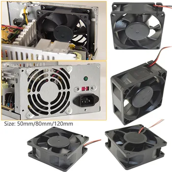 

12V Cooler Fan for PC 2-Pin 50mm 80mm 120 mm Computer CPU System Heatsink Brushless Cooling Fan