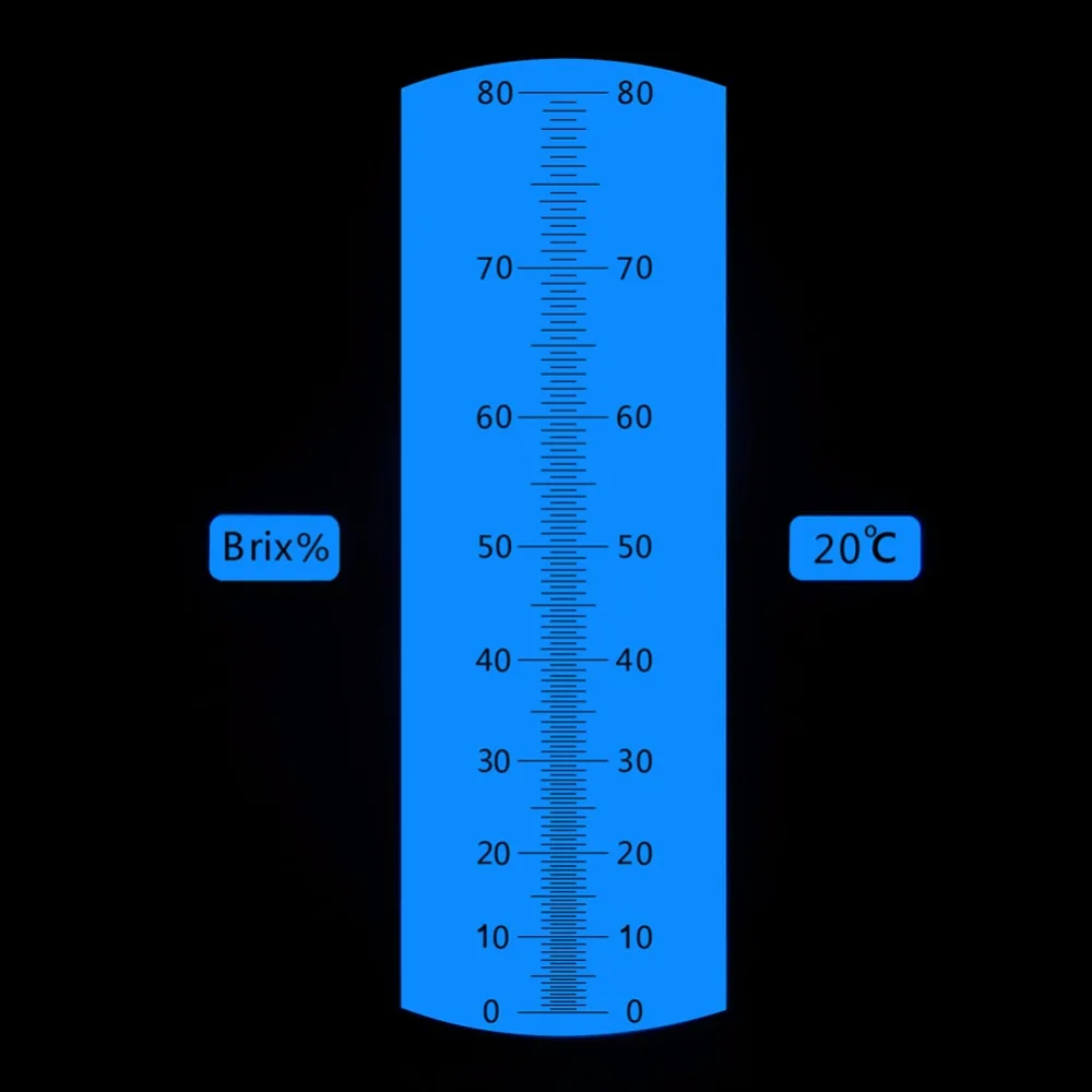 Ручной диапазон 0-80% brix Atago сахар рефрактометр, с функцией определения содержания сахара тестер 0-80% рефрактометр со шкалой Брикса УВД концентрации