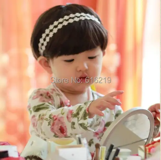 Fashion Baby Mushroom Hairstyle Wig Black Short Hair Auf