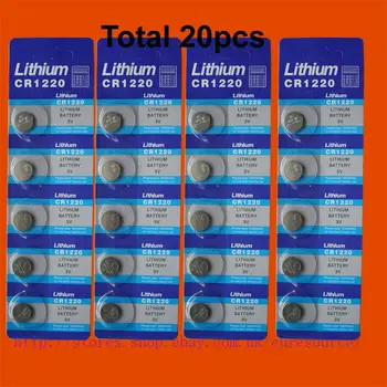 

20 X CR1220 BR1220 1220 LITHIUM BATTERIES