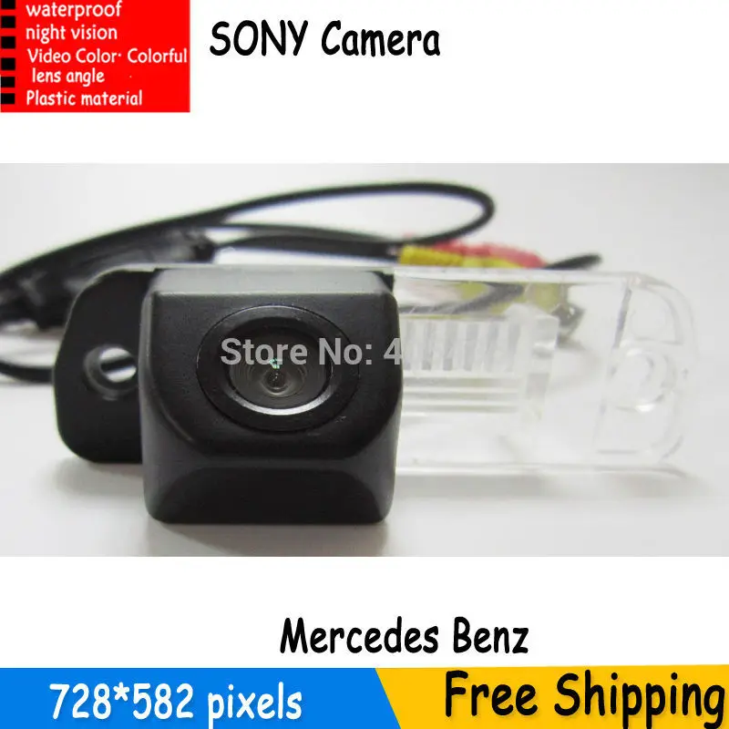 HD SONY Car Rear View Reverse Backup Camera for forBenz C Class W203 E