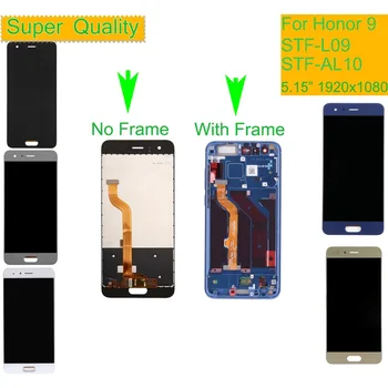

ORIGINAL LCD For HUAWEI Honor 9 LCD Display Touch Screen Digitizer with Frame STF-L09 STF-AL10 STF-AL00 STF-TL10 LCD Assembly