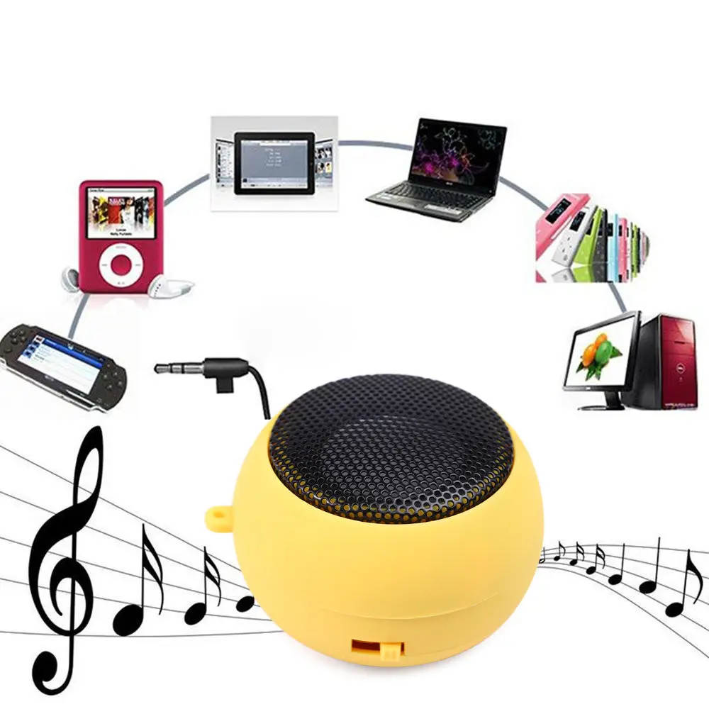 

Universal Mini Portable Hamburger Speaker Outdoor Sport Subwoofer Speaker for Xiaomi Laptap Girls Boys Children Creative Gift
