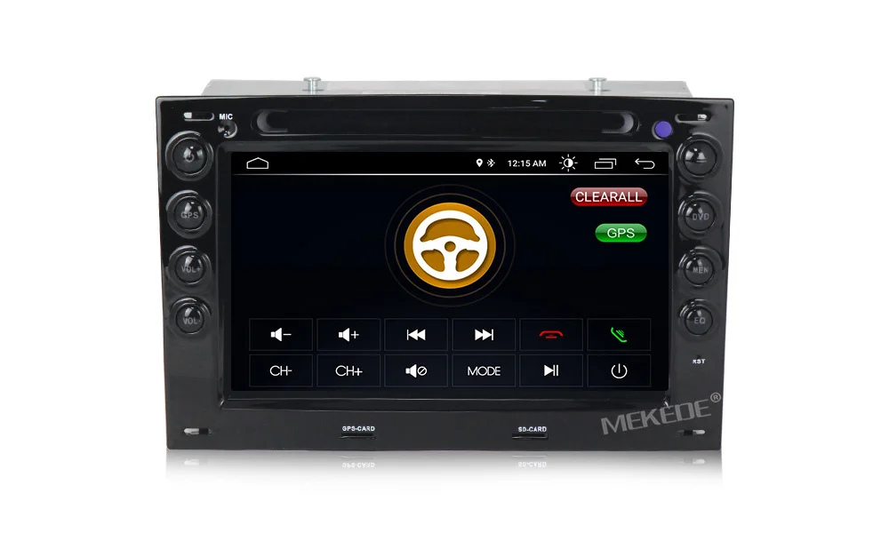 MEKEDE HD 4 ядра 7 ''2 Din Android 8,1 dvd-плеер автомобиля для Renault Megane 2 ii 2006 2007 2008 2009 радио gps-навигатор RDS 1024*600