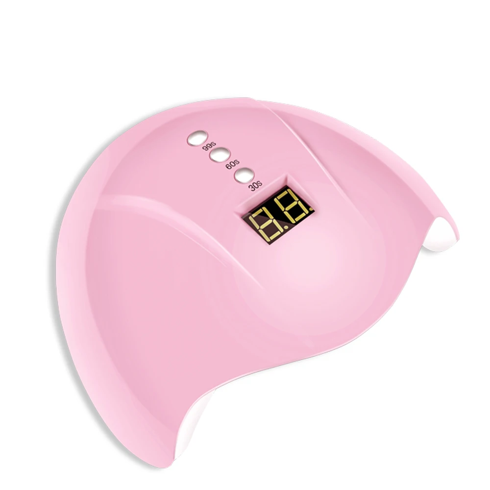 36W Dual Light UV LED Nail Lamp Dryers Gel Polish Curing 30s/60s Timer 99s Low Heat Mode Auto Sensing for Nails | Красота и здоровье