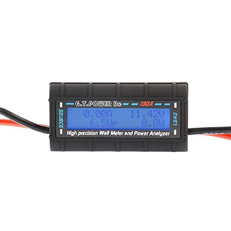 

Высокоточный ваттметр FATJAY GT Power RC и анализатор мощности, 130 А, 60 в, ЖК-экран
