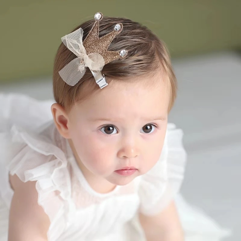 Chumirry 3 Цвета блестящие Princess Crown горный хрусталь Топ головной убор для девочек