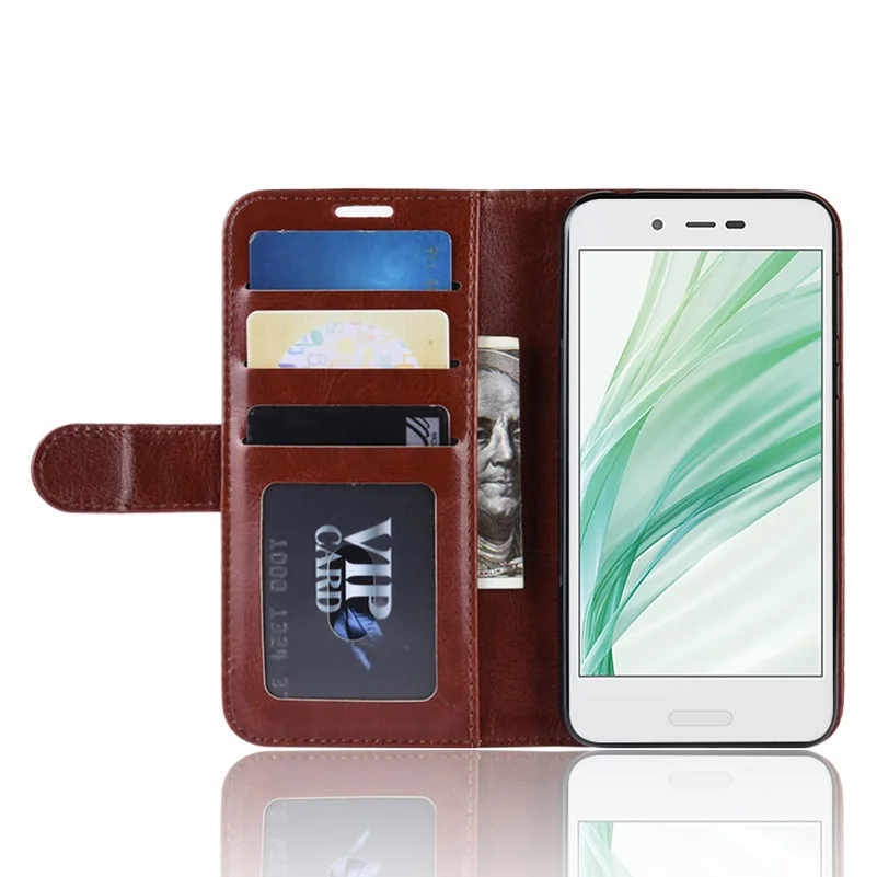 Кожаный чехол YINGHUI R64 для Sharp Aquos Sense Lite SH 01K M05 Androidone S3 R2 03K SHV42|Чехлы-портмоне| |